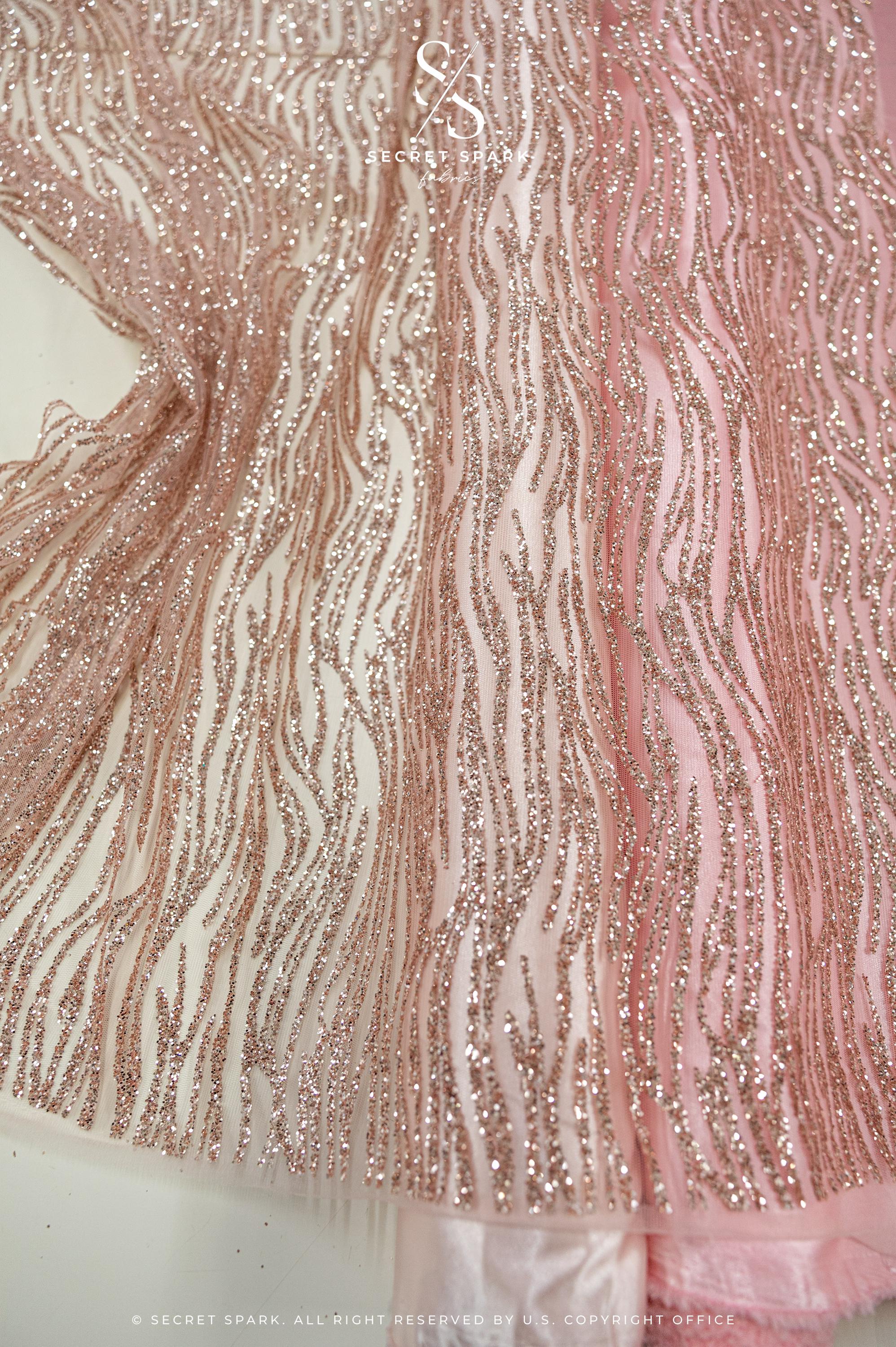 Waves Glitter Light Blush - Image 4